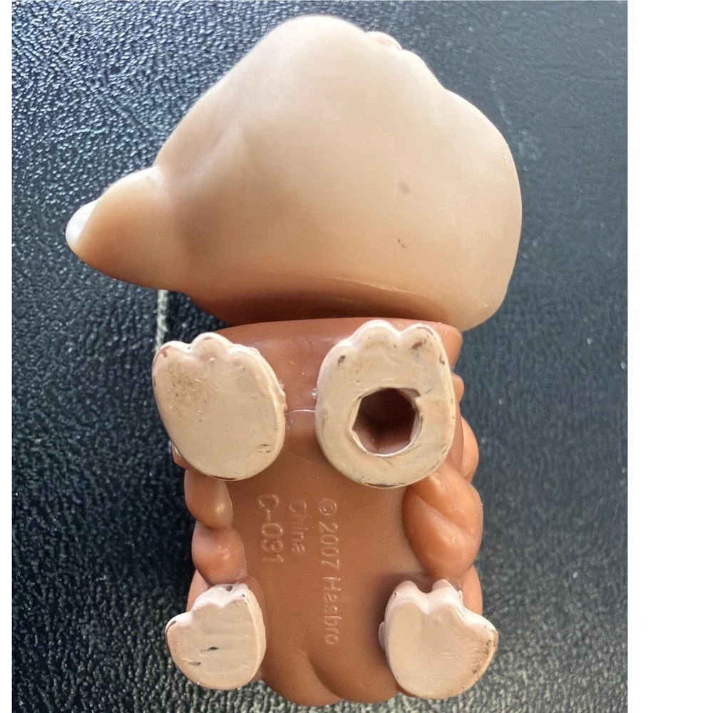 Littlest Pet Shop Authentic Tan Brown Peach Guinea‎ Pig Rare Bonus Pet